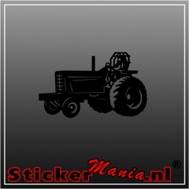 Tractor pulling sticker