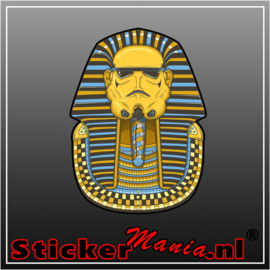 Stormtrooper egypt full colour sticker