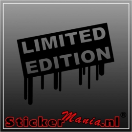 Limited edition sticker