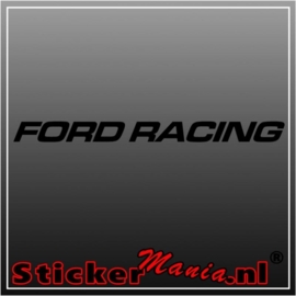 Ford racing sticker