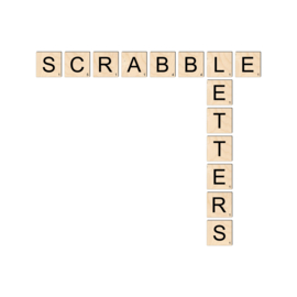 Scrabble letters