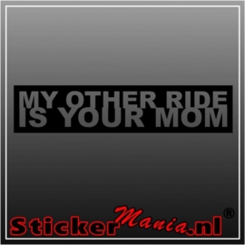 My other ride sticker