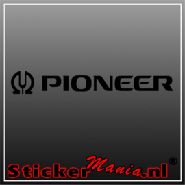 Pioneer logo oud sticker