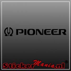 Pioneer logo oud sticker