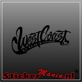 Westcoast customs sticker