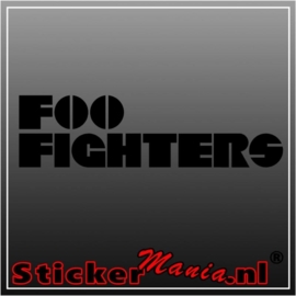 Foo fighters sticker