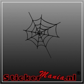 Spinnenweb 1 sticker