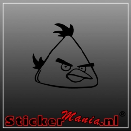 Angry birds Chuck sticker