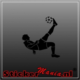 Muursticker voetbal 1