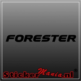 Subaru forester sticker