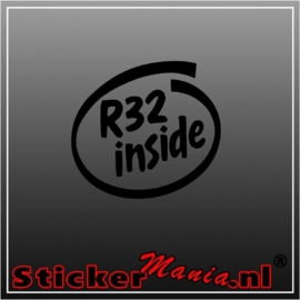 R32 inside sticker