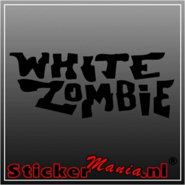 White zombie sticker