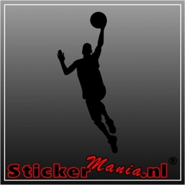 Muursticker basketbal 5