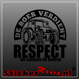 We steunen de boeren sticker