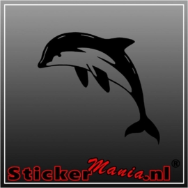Dolfijn 3 sticker