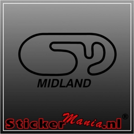 Midland circuit sticker