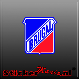 Brugal Full Colour sticker