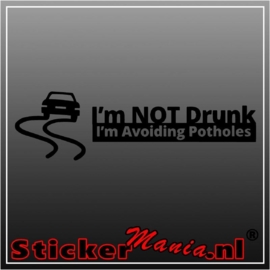 I'm not drunk sticker