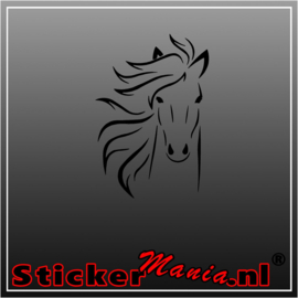 Paard 17 sticker