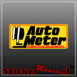 Autometer Full Colour sticker