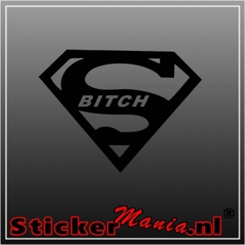Super bitch sticker
