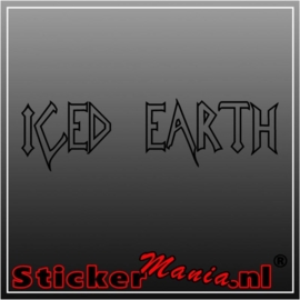 Iced earth sticker
