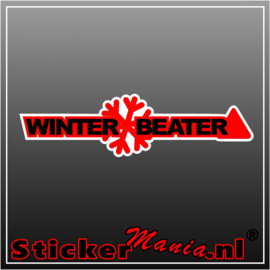 Winter Beater Full Colour sticker
