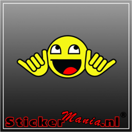 Smiley Full Colour sticker