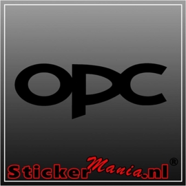 Opel OPC sticker