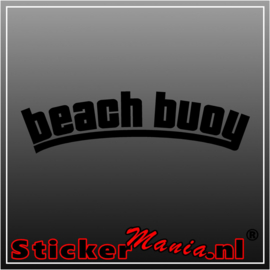 Beach buoy sticker