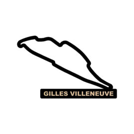 Gilles Villeneuve circuit op voet