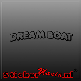 Dream boat sticker
