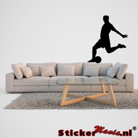 Muursticker voetbal 3