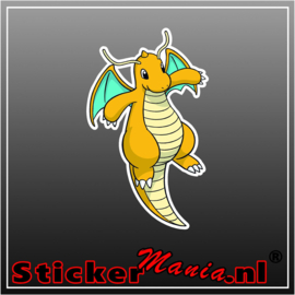 Dragonite Full Colour sticker