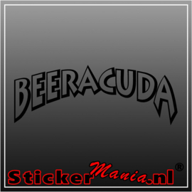 Beeracuda sticker