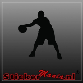 Muursticker basketbal 1