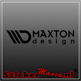 Maxton design sticker