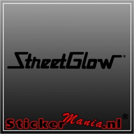 Streetglow raamstreamer sticker