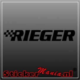 Rieger sticker
