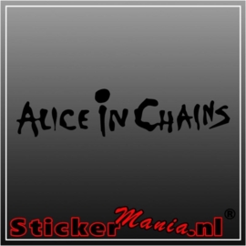 Alice in chains sticker