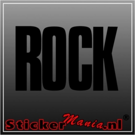Rock sticker