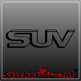 SUV sticker