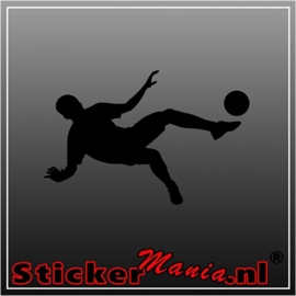 Muursticker voetbal 4