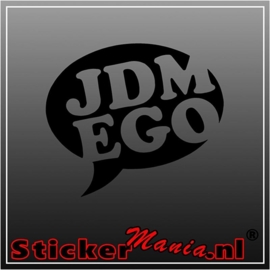 JDM ego sticker