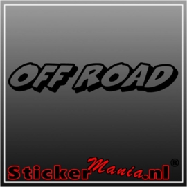 Off road sticker