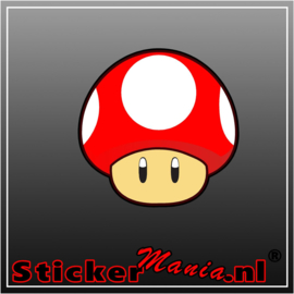 Mushroom Full Colour sticker