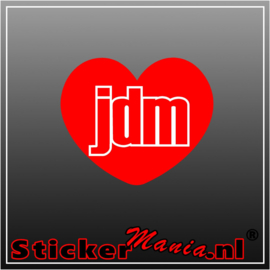 Love JDM Full Colour sticker