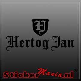 Hertog jan 1 sticker