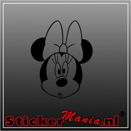 Minnie mouse 5 sticker