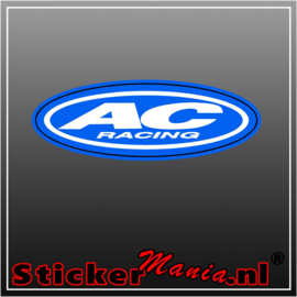 AC racing full colour sticker